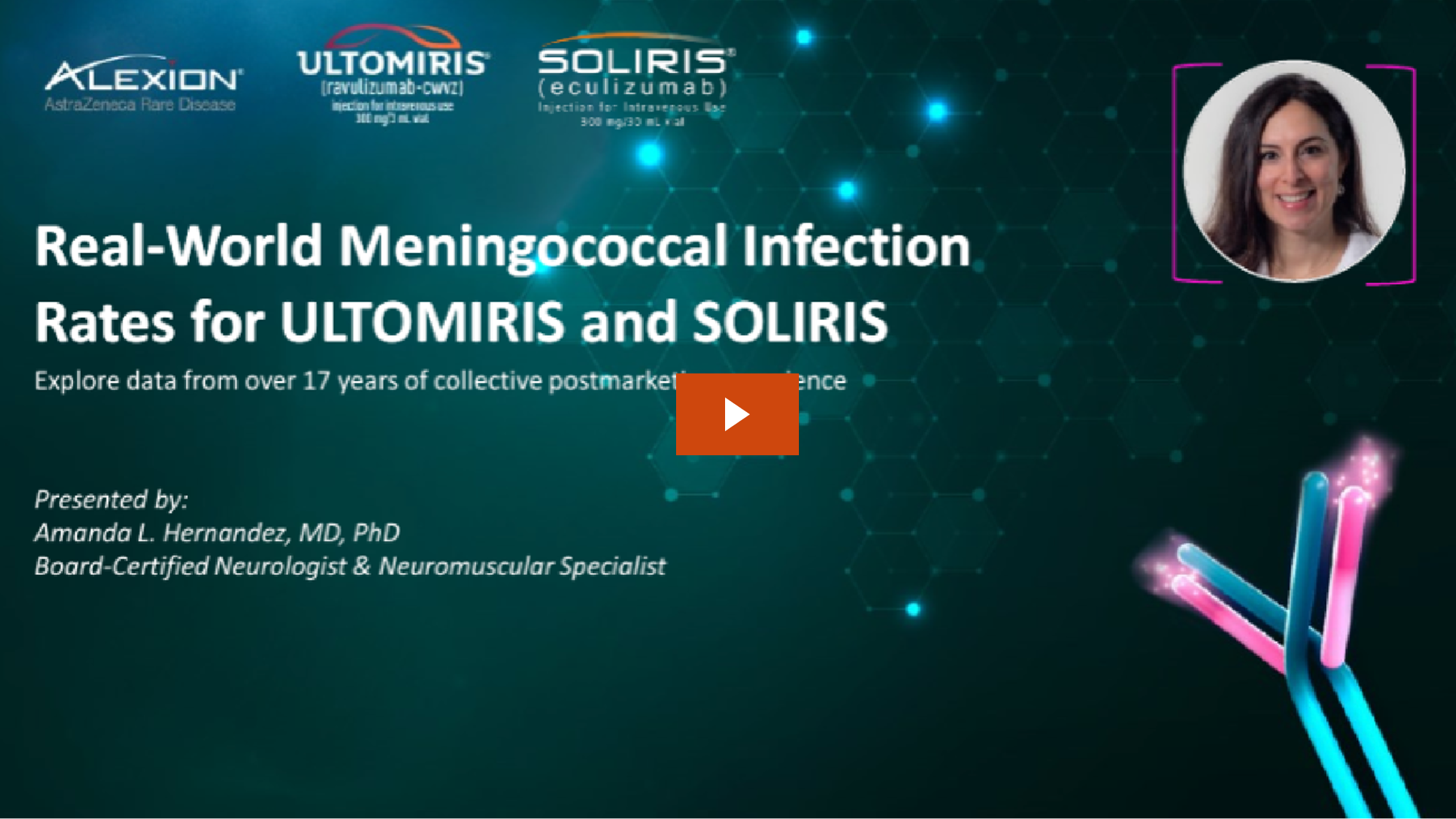 Watch as a gMG expert discusses real-world data on ULTOMIRIS and SOLIRIS