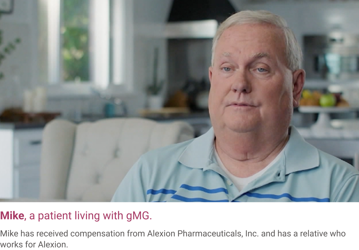 Watch a video of a patient, Mike, talking about switching to ULTOMIRIS