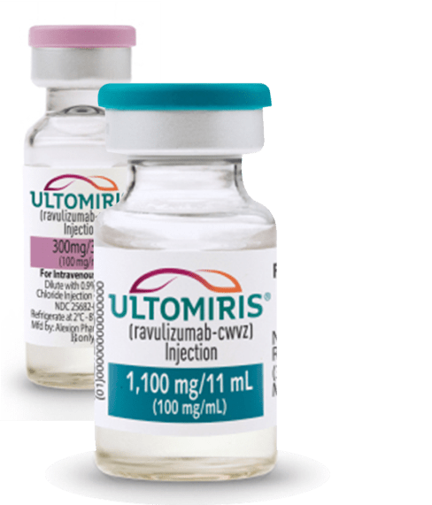 300 mg/3 mL vial and 1100 mg/11 mL vial